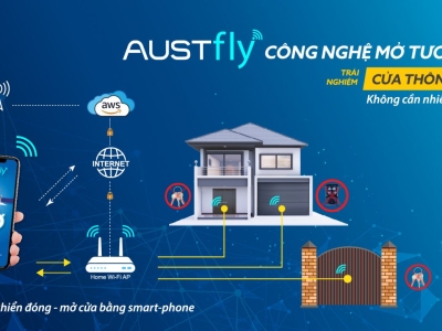 AUSTFLY – CÔNG NGHỆ MỞ CỬA THÔNG MINH BẰNG SMARTPHONE