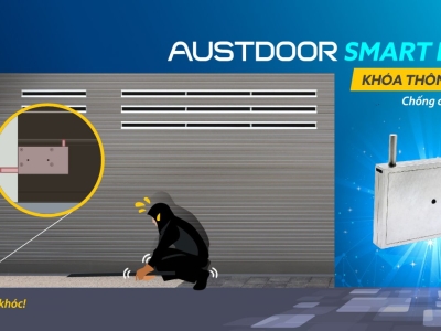 SMART LOCK – KHÓA THÔNG MINH CHỐNG CẠY CỬA CUỐN